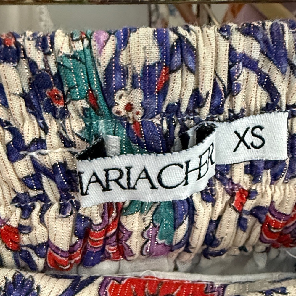 Mariacher Floral shorts high waist